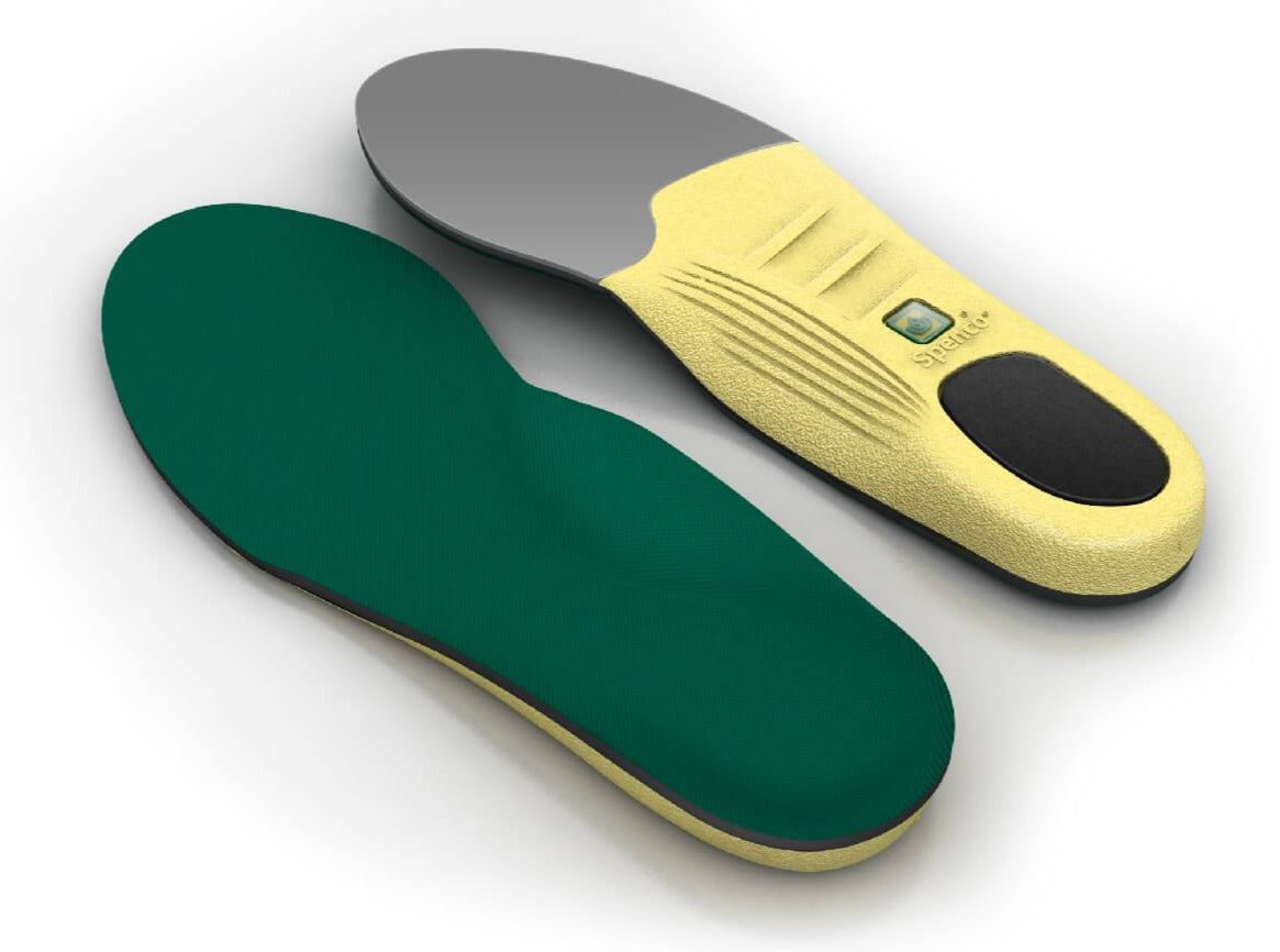 Spenco Polysorb Cross Trainer Insoles - Cushioned Arch Support for Running, Walking & Standing All Day - Comfortable Orthotic Shoe Inserts for Men & Women - Perfect for Athletes, Nurses & Workers on Their Feet