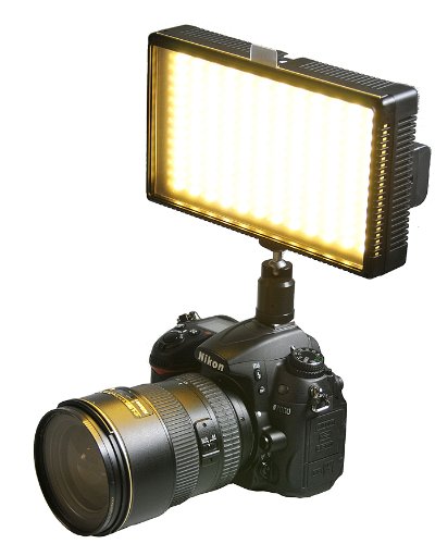 ePhoto Professional LED Light Panel - 312 Bi-Color Dimmable LEDs for DSLR Camera & Video Lighting | Perfect for YouTube, Photography, and Studio Production