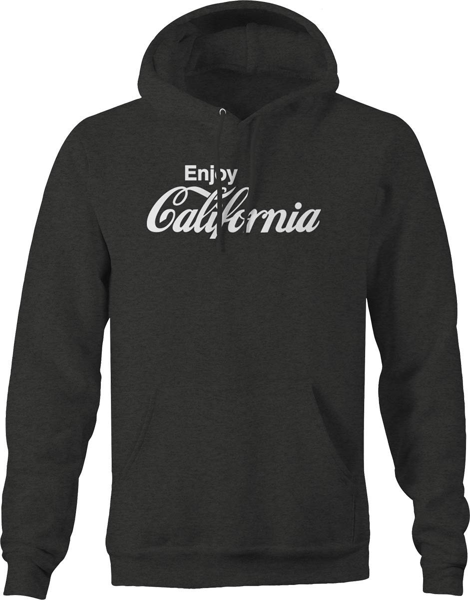 **Premium California Hoodies for Men - Soft & Comfortable Gray Pullover | Perfect for Casual Wear, Outdoor Activities & Street Style**