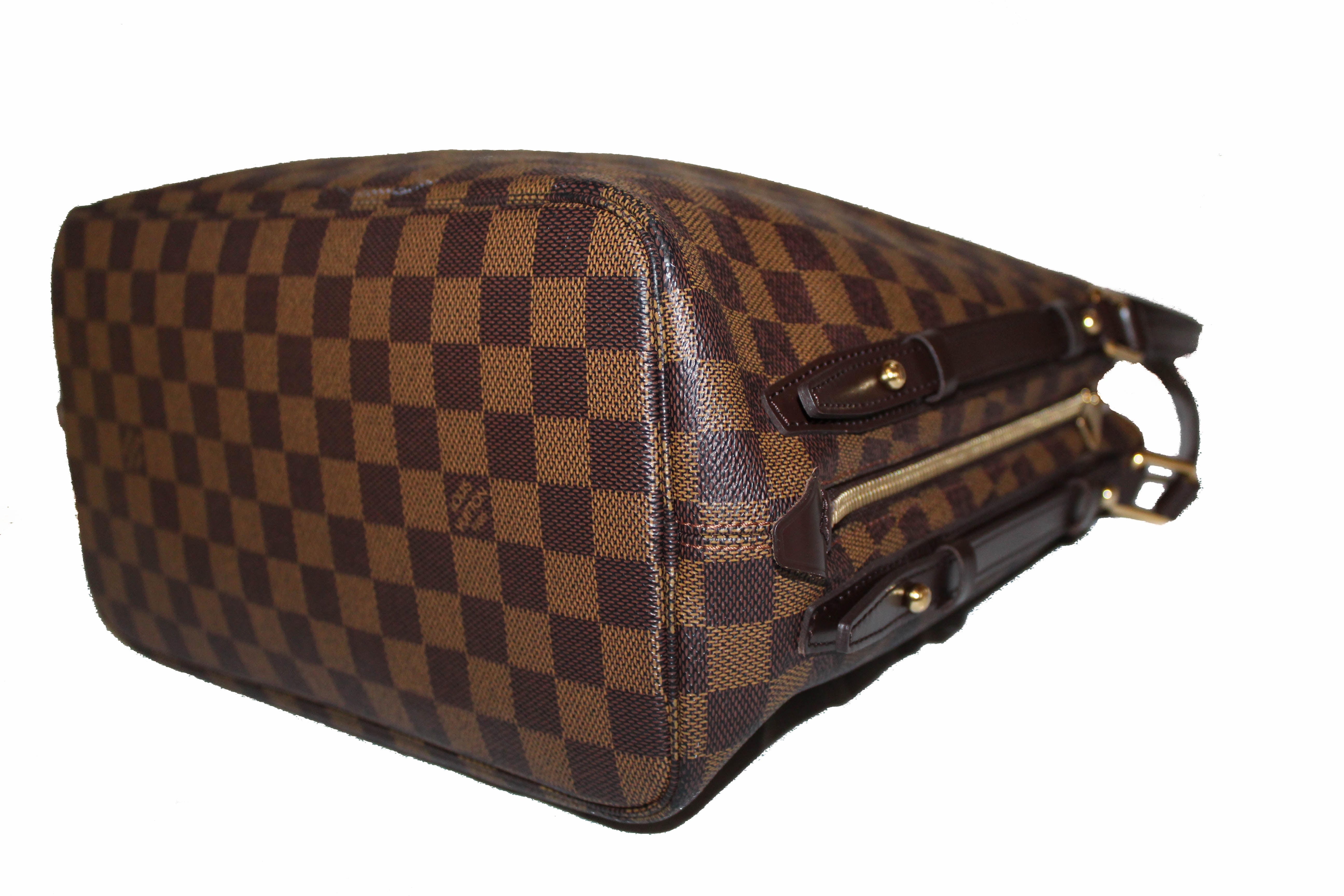 Authentic Louis Vuitton Damier Ebene Cabas Rivington GM Tote Bag - Luxury Designer Handbag for Women, Spacious Work & Travel Tote, Perfect for Office, Shopping & Weekend Getaways