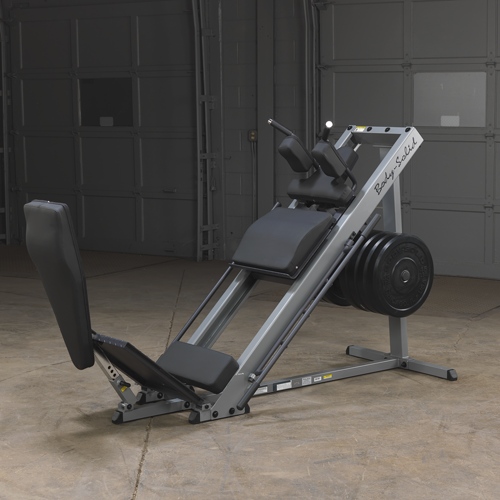 Body Solid GLPH1100 Leg Press & Hack Squat Combo Machine - Professional Home & Commercial Gym Equipment for Strength Training & Leg Workouts