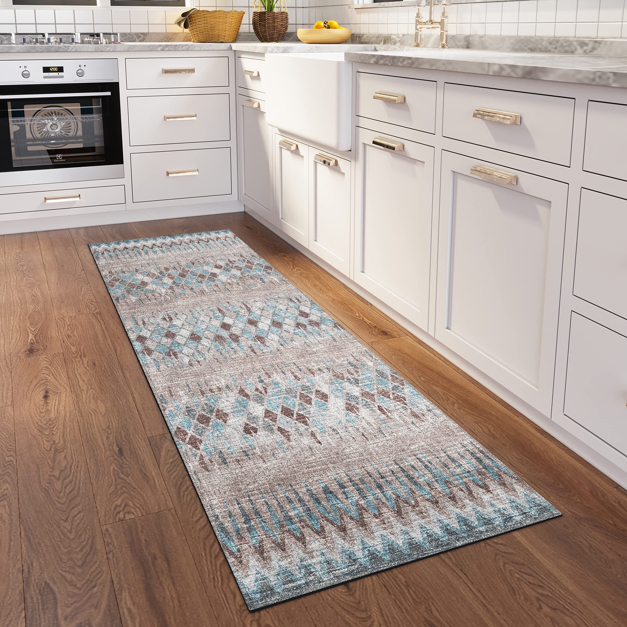 Addison Rugs Rylee ARY35 Blue Washable 2'3
