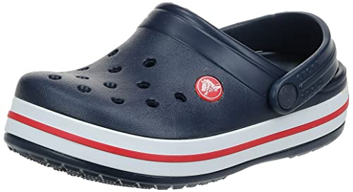 Crocs Unisex Kids Crocband Clog - Comfortable Lightweight Water Shoes for Boys & Girls - Perfect for Beach, Pool, School & Outdoor Play