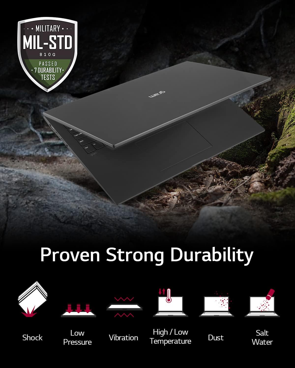 LG Gram 17Z90Q 17-inch Ultra Slim Laptop - Intel Evo 12th Gen i7-1260P, 16GB LPDDR5 RAM, 512GB NVMe SSD, Windows 11 Home (Black) | Open Box with 1 Year Warranty | Perfect for Business Travel, Remote Work & College Students
