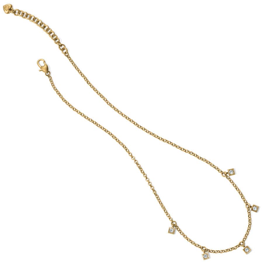 Meridian Zenith Station Necklace - Elegant Gold Plated Pendant for Women | Perfect for Everyday Wear, Date Nights & Special Occasions