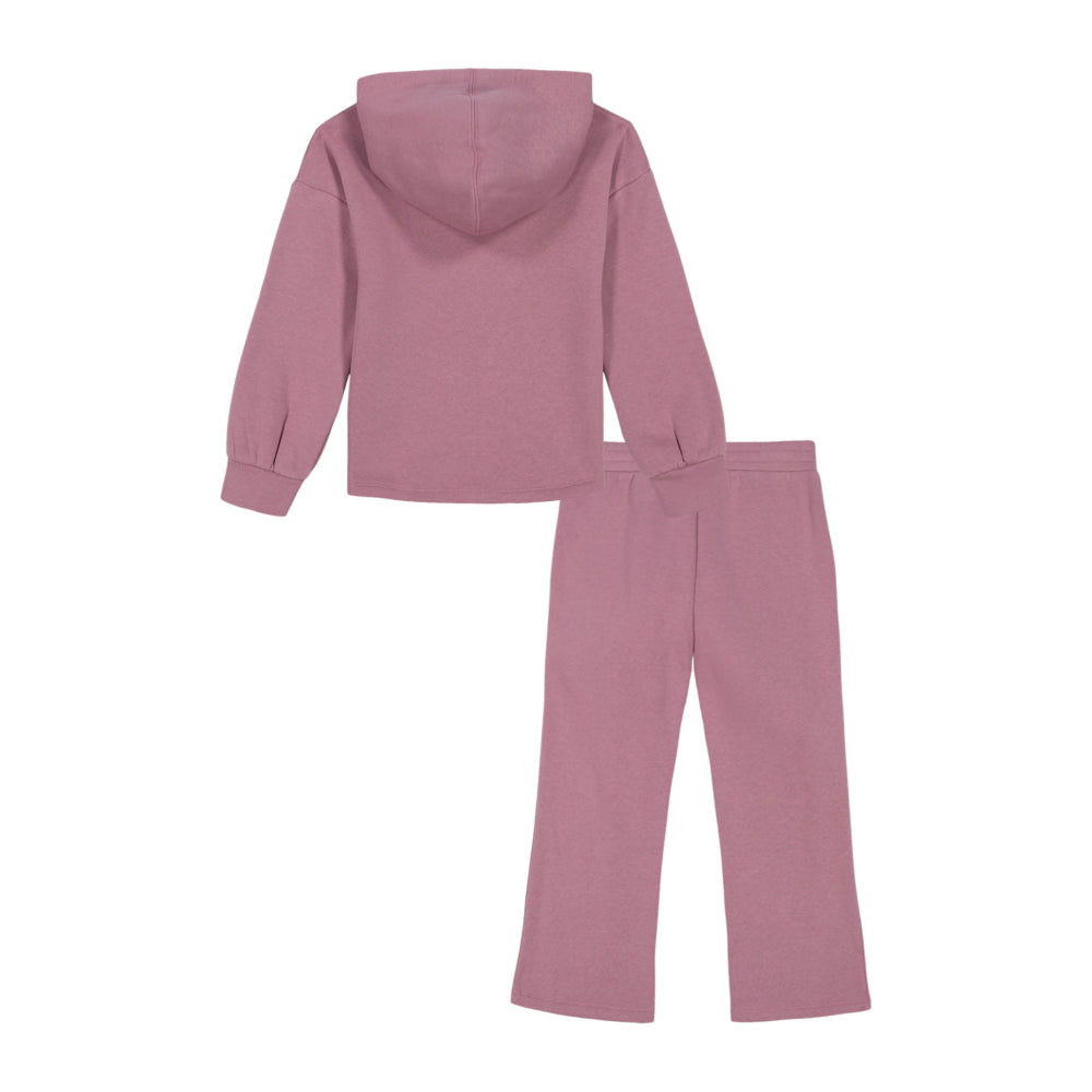 Under Armour Kids Rival Fleece Flare Set for Girls - Warm & Cozy Athletic Outfit for School, Sports & Winter Play