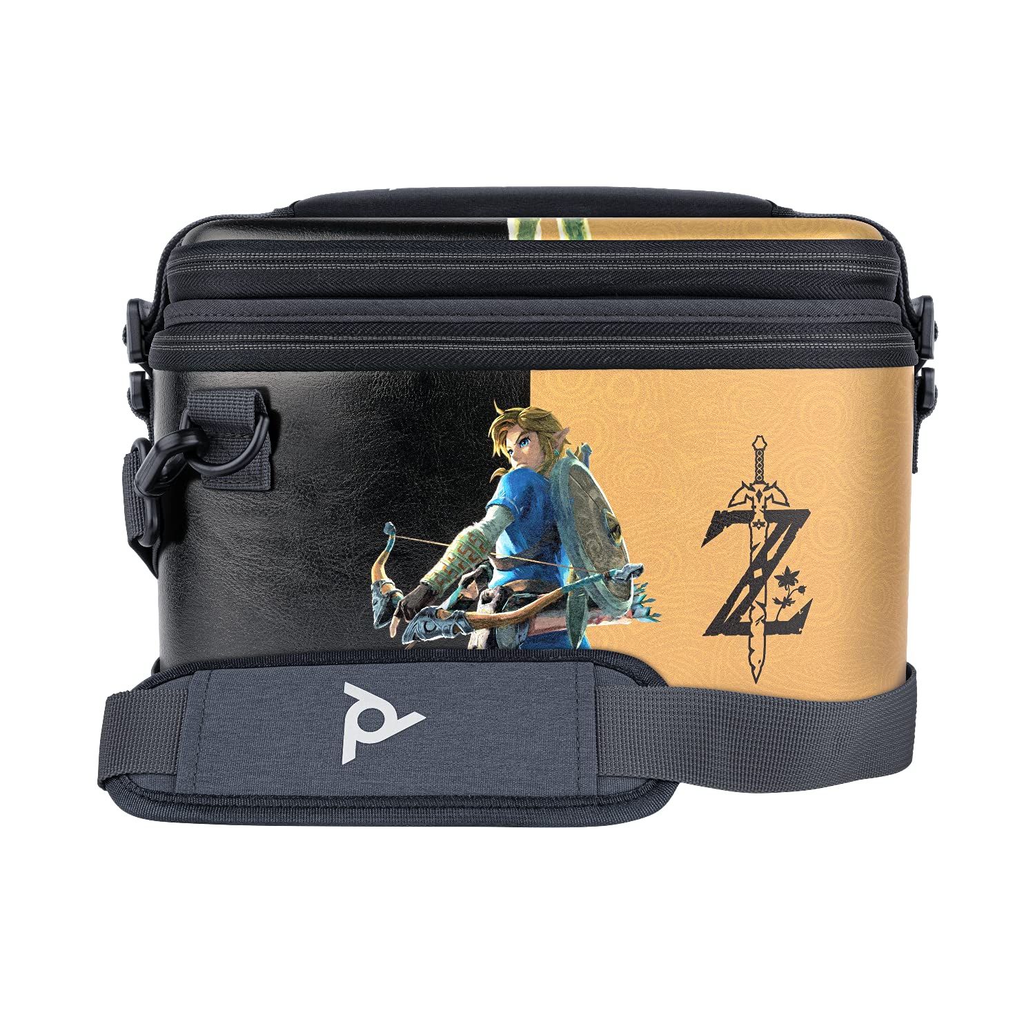 PDP Pull N Go Travel Case for Nintendo Switch & Switch Lite - Compatible with Zelda Edition | Perfect for Gaming On The Go & Travel Protection