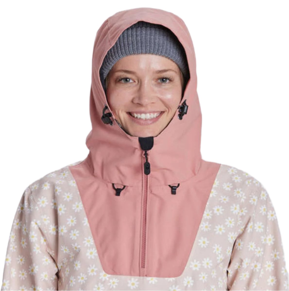 Airblaster Women's Freedom Pullover Waterproof Shell Jacket 2024 - Lightweight Windproof Ski Jacket for Snowboarding & Winter Outdoor Activities