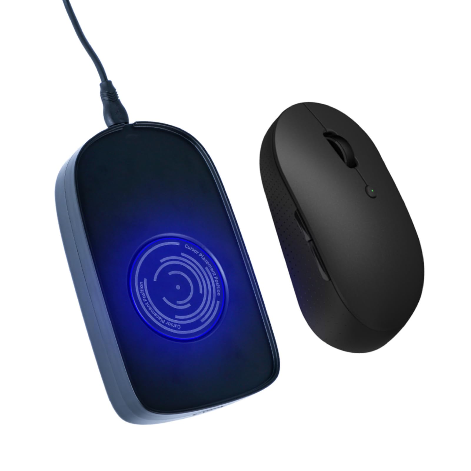 Yunseity Mouse Jiggler - Undetectable USB Mouse Mover with 2 Modes to Keep PC Active | Silent Automatic Mouse Wiggler for Work, Gaming & Presentations | Plug & Play PC Accessory for Office, Remote Work & Online Meetings