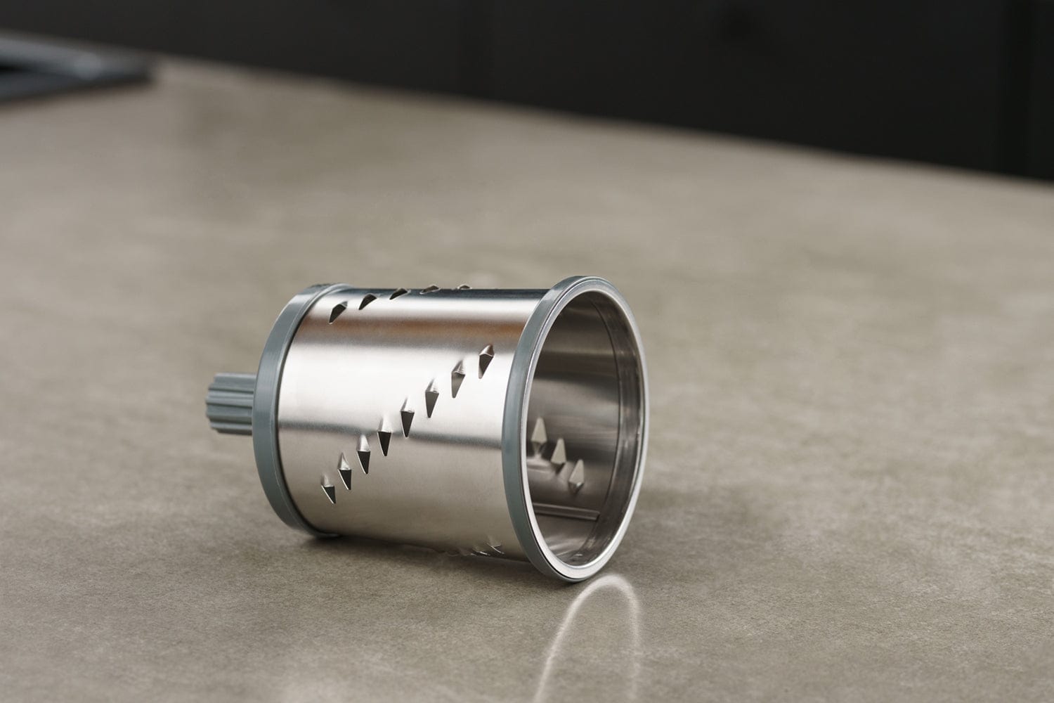 Premium Zyliss Julienne Drum Gourmet Grater - Stainless Steel Vegetable Slicer for Perfect Julienne Cuts | Ideal for Salads, Stir-Fries & Garnishing