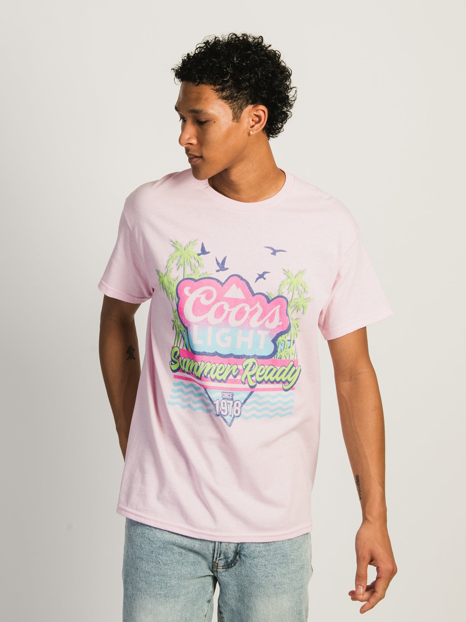 Vintage Coors Light Retro T-Shirt - Classic Beer Brand Apparel for Men & Women - Perfect for Casual Wear, Parties & Beer Lovers