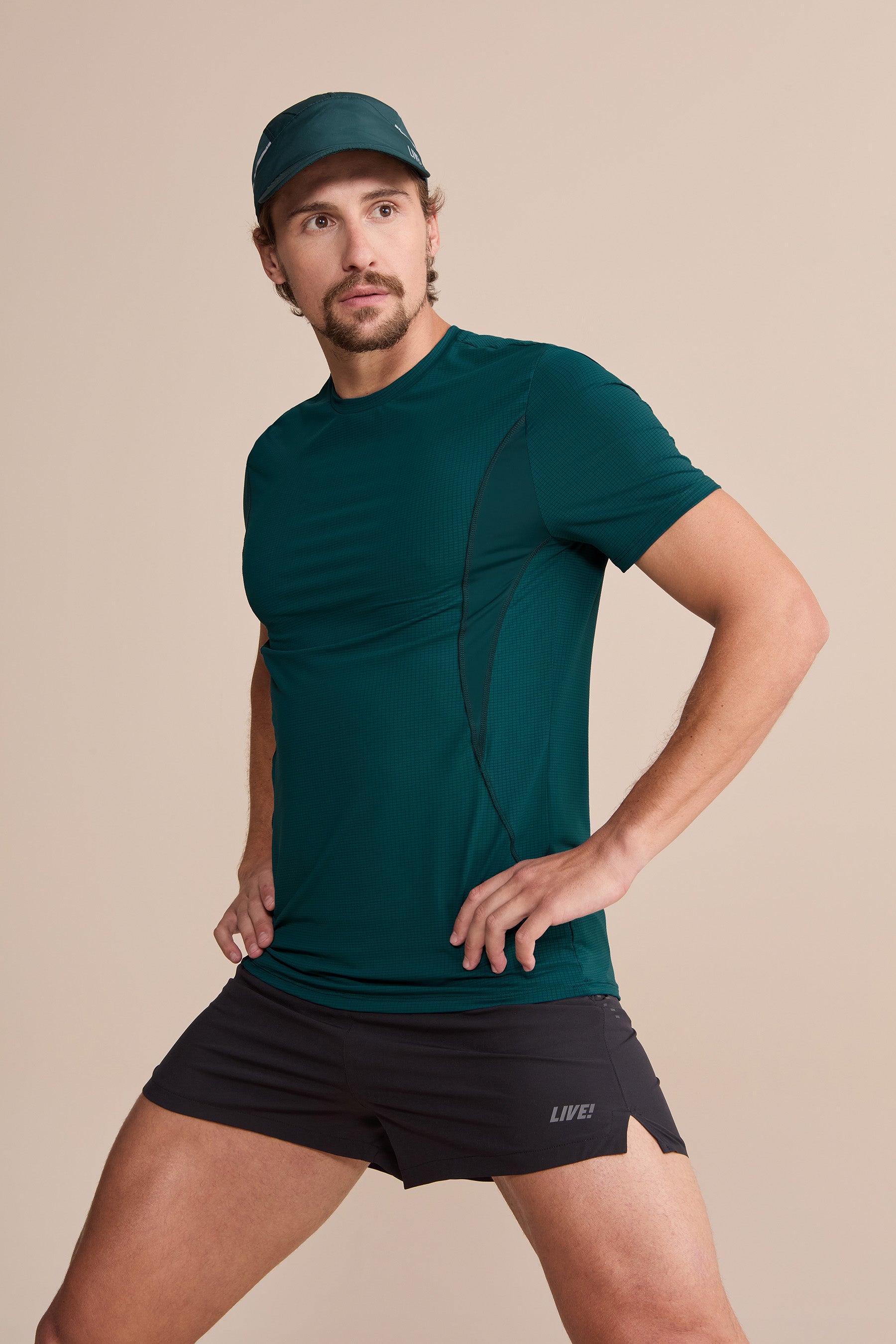 Fit Air Move® Men's Breathable Quick-Dry Performance T-Shirt - Gym Workout, Running & Outdoor Activities