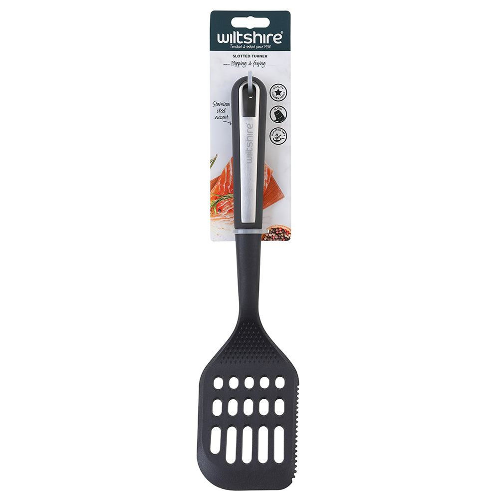 Aspire Slotted Turner - Premium Stainless Steel Kitchen Spatula for Flipping Pancakes, Burgers & Eggs - Perfect for Grilling, Cooking & Baking - Ideal for Home Chefs & Professional Kitchens