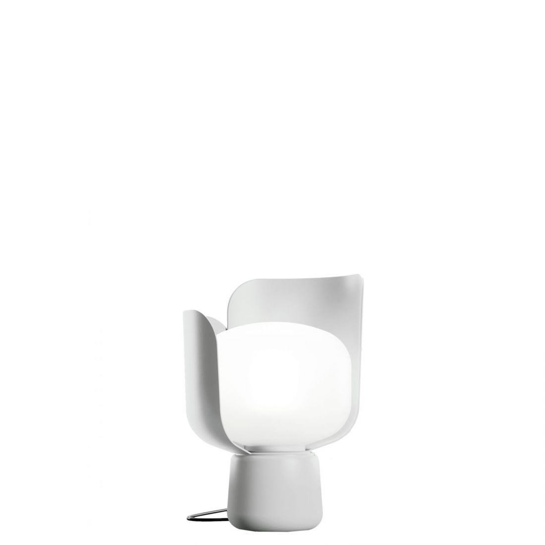 FontanaArte Blom LED Table Lamp - Modern Minimalist Design for Living Room, Bedroom & Office Decor - Dimmable Warm White Light for Cozy Ambience