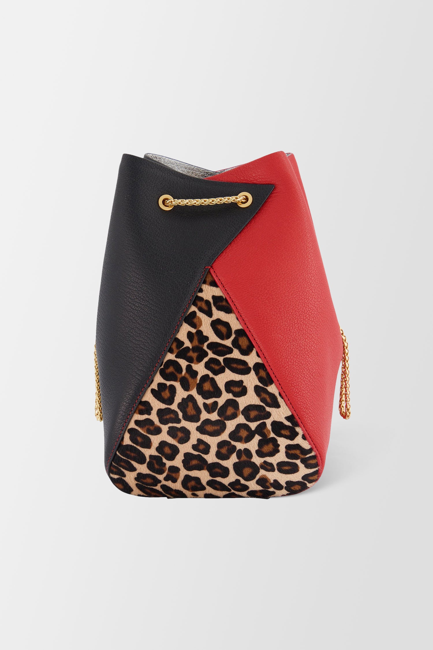 Volon Leopard Print Bucket Bag for Women - Stylish Designer Handbag for Casual Outings, Travel & Everyday Use