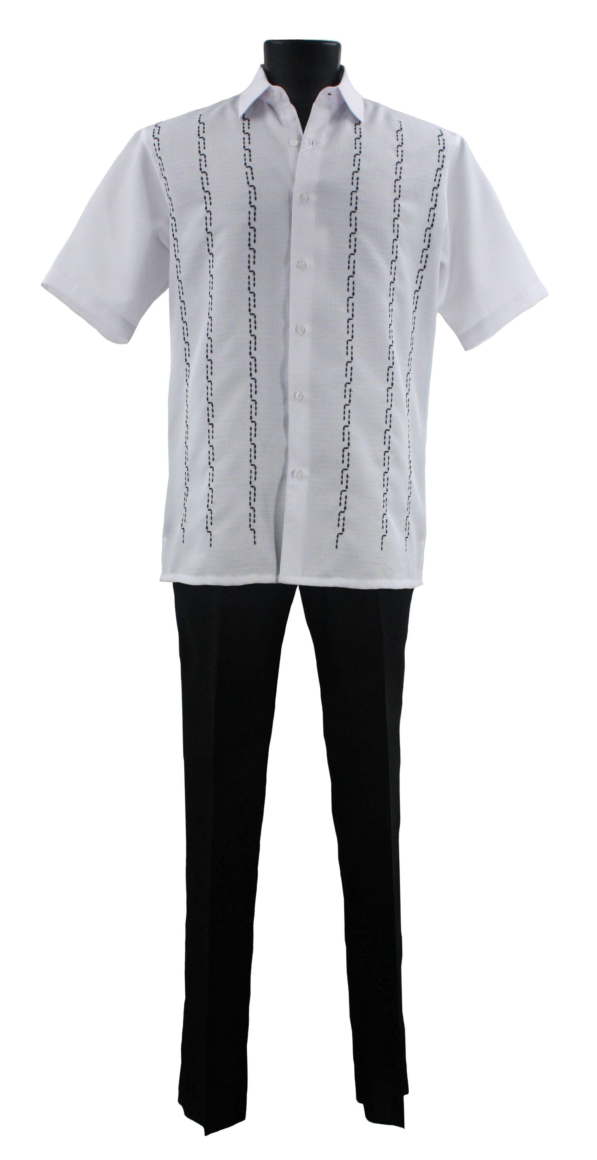 Bassiri White 2-Piece Set A 139 - Stylish Matching Outfit for Women | Perfect for Casual Wear, Office, and Special Occasions