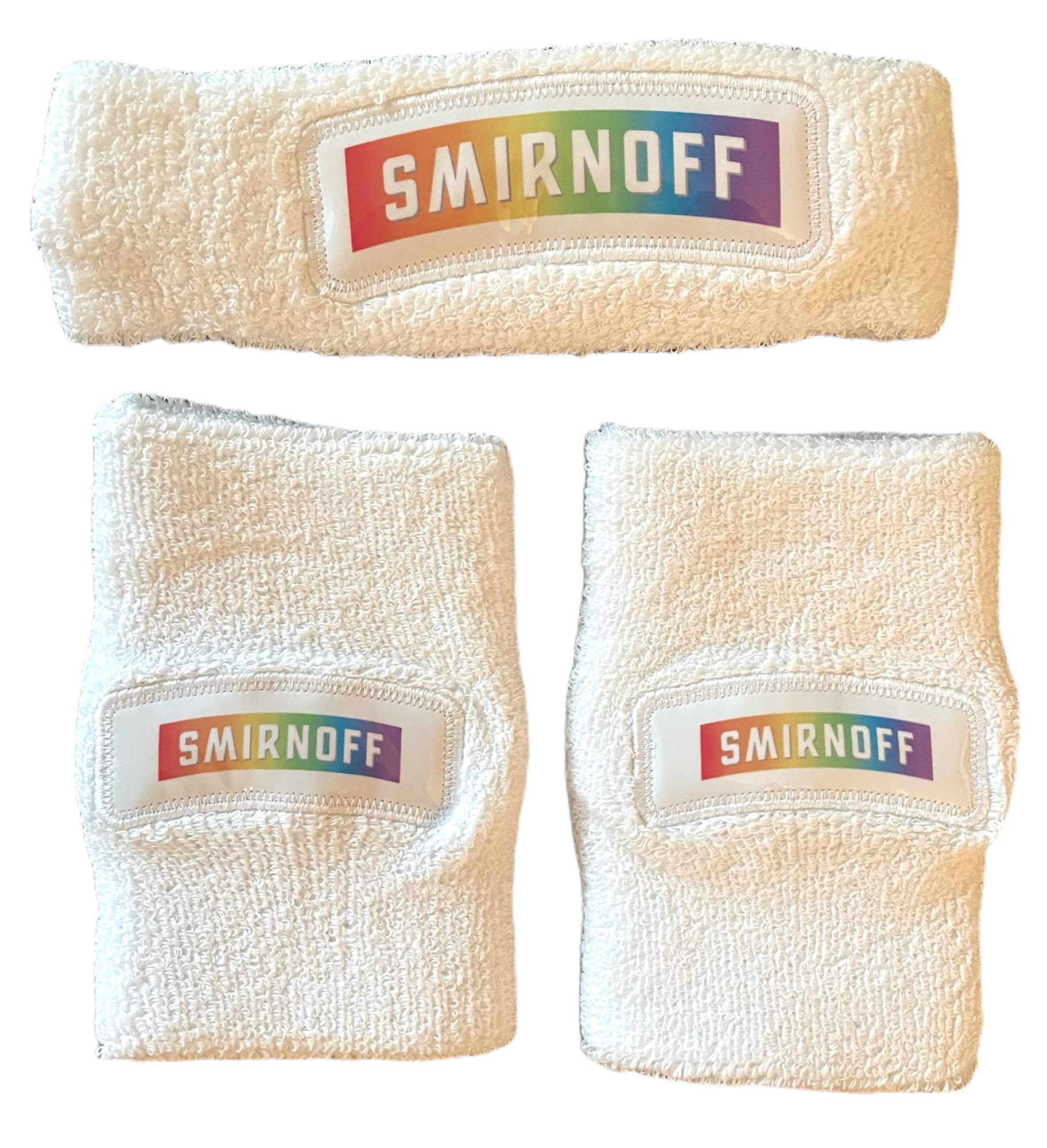 Smirnoff Rainbow Pride Arm & Head Bands for Festivals