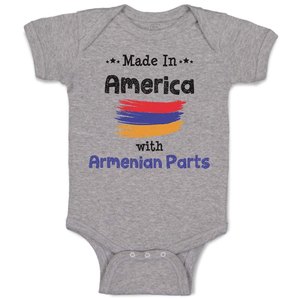 Custom Baby Bodysuit - Cotton Made in USA for Boys & Girls | Playtime & Photo Outfits