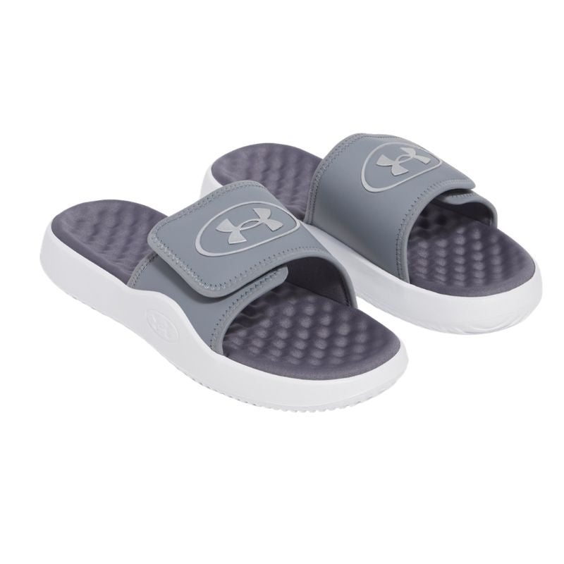 Men's UA Ignite Pro 8 Slide Sandals - Lightweight Comfort Slides for Gym, Pool & Beach - Breathable Athletic Recovery Shoes for Men