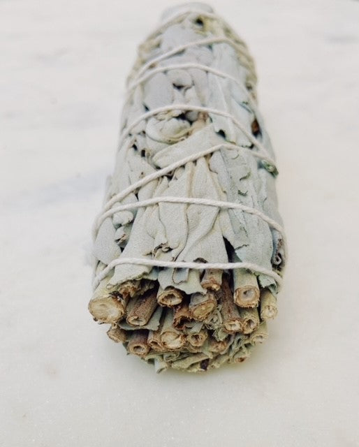 White Sage Smudging Stick for Cleansing & Purification | Organic Smudge Stick for Spiritual Cleansing, Meditation, Yoga & Home Blessing Rituals