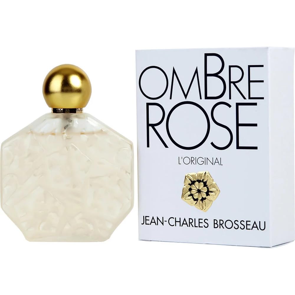 Ombre Rose By Brosseau Women's Eau De Toilette Spray 1.7 Oz - Floral Perfume for Day & Night Wear, Romantic Dates & Special Occasions