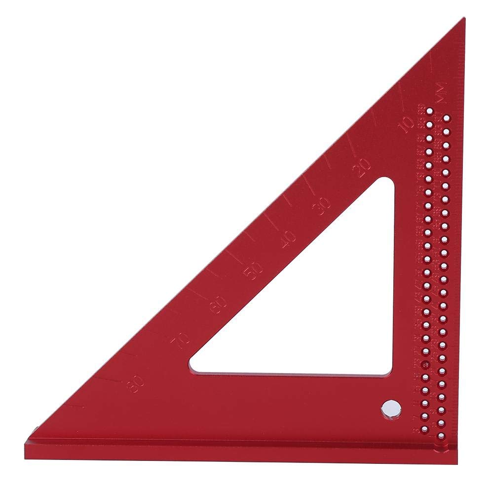 Stainless Steel Scribing Triangle Ruler - Professional Measuring & Layout Tool for Carpenters, Woodworking, Construction - Perfect for DIY Projects, Home Renovation, and Metalworking