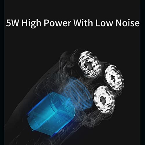 Electric Head Shaver for Bald Men - Rechargeable Triple Blade Razor with IPX7 Waterproof Design, Wet/Dry Washable Beard Trimmer - Perfect for Travel, Gym & Daily Shaving Routine
