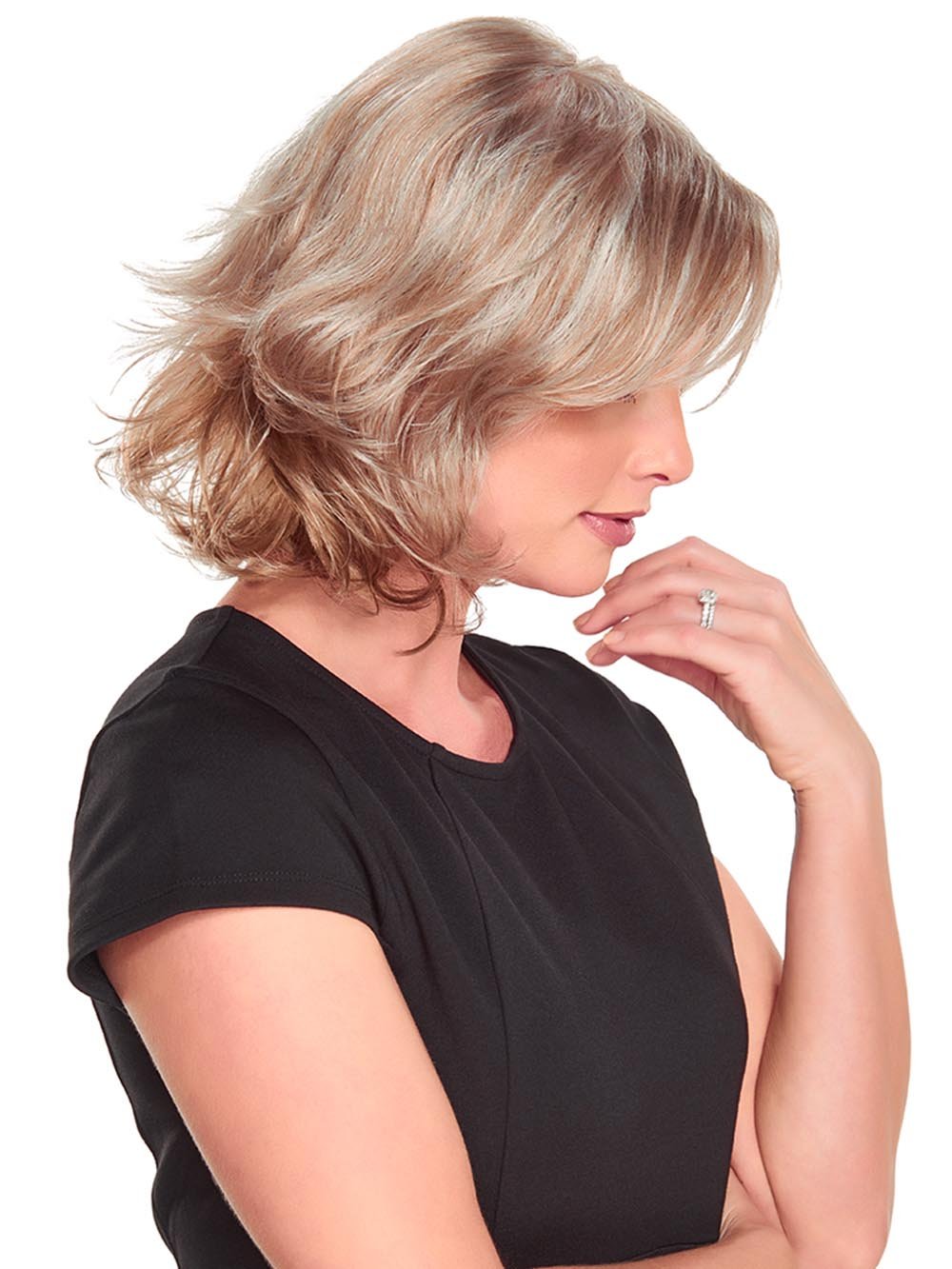 Felicity Synthetic Lace Front Wig - Natural Looking Human Hair Replacement for Women | Perfect for Cosplay, Daily Wear & Special Occasions
