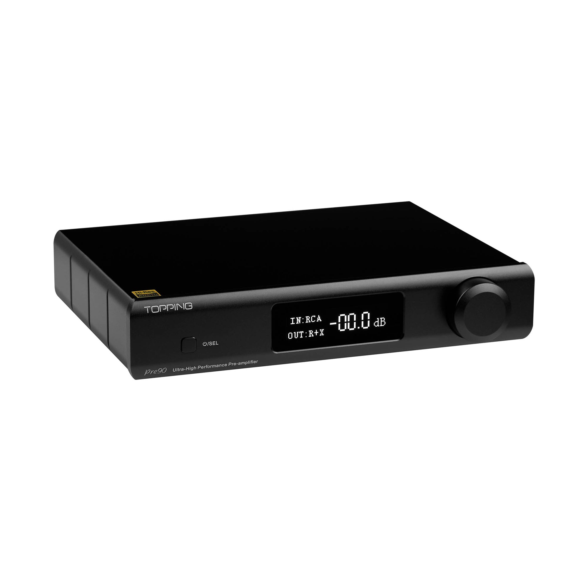 Topping Pre90 High-End Preamplifier - Professional Audio Preamplifier for Home Theater & Studio Recording Systems - Perfect for Audiophiles & Music Producers