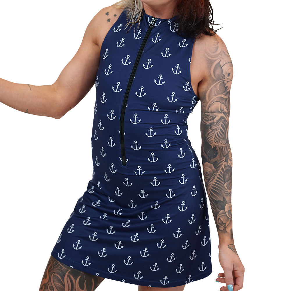 Half Zip Dress for Women - Stylish & Comfortable Pullover Dress for Casual Wear | Perfect for Work, Date Night & Weekend Outings