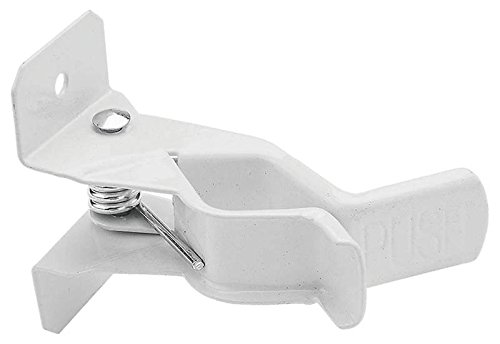 Auric Tool Storage Clips - White Finish Organizer for Garage, Workshop & DIY Projects - Heavy Duty Metal Hooks for Wrenches, Pliers & Hand Tools