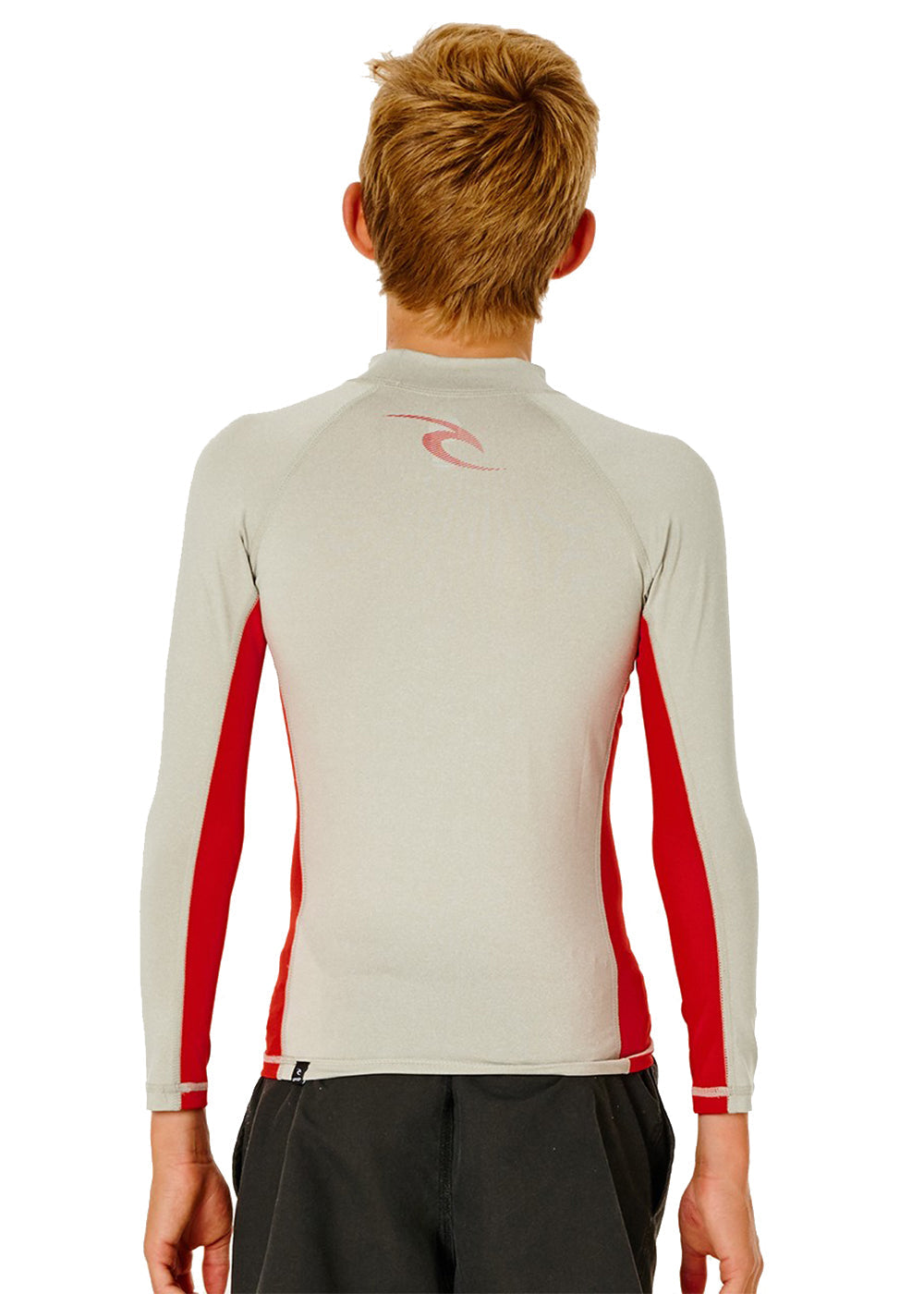 Rip Curl Boys Long Sleeve Rash Guard UPF 50+ Sun Protection Swim Shirt for Surfing, Swimming & Beach Activities