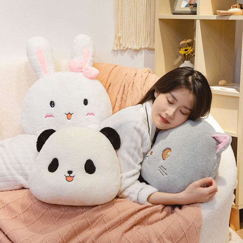 Soft and Cuddly Plush Pillow for Kids & Adults - Perfect for Bedroom, Nursery, and Travel Comfort