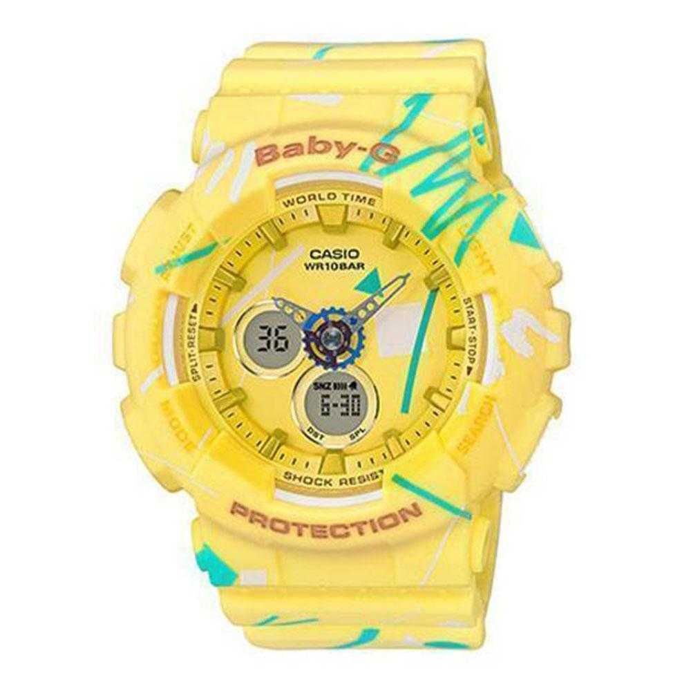 CASIO BABY-G BA-120SC-9ADR Women's Digital Sport Watch - Shock Resistant, Water Resistant, LED Light - Perfect for Running, Swimming & Outdoor Activities