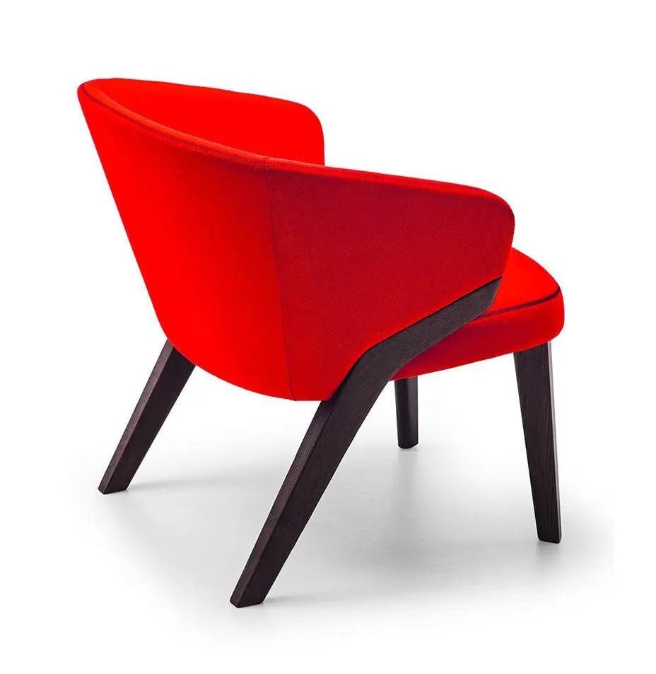 Bross Nora Lounge Chair - Modern Comfortable Accent Chair for Living Room, Bedroom & Office - Perfect for Relaxing, Reading & Lounging