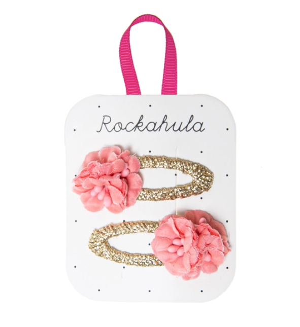 RK Hair Blossom Clips for Women - Floral Hair Clips for Girls, Boho Hair Accessories for Parties, Weddings & Everyday Style