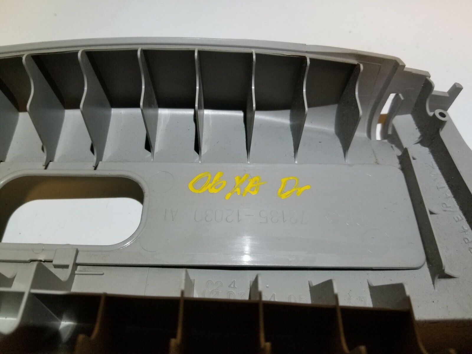 2004-2006 Scion XA Left Driver Side Upper B Pillar Trim Panel - OEM Replacement Part - Perfect for Interior Repair & Car Restoration Projects