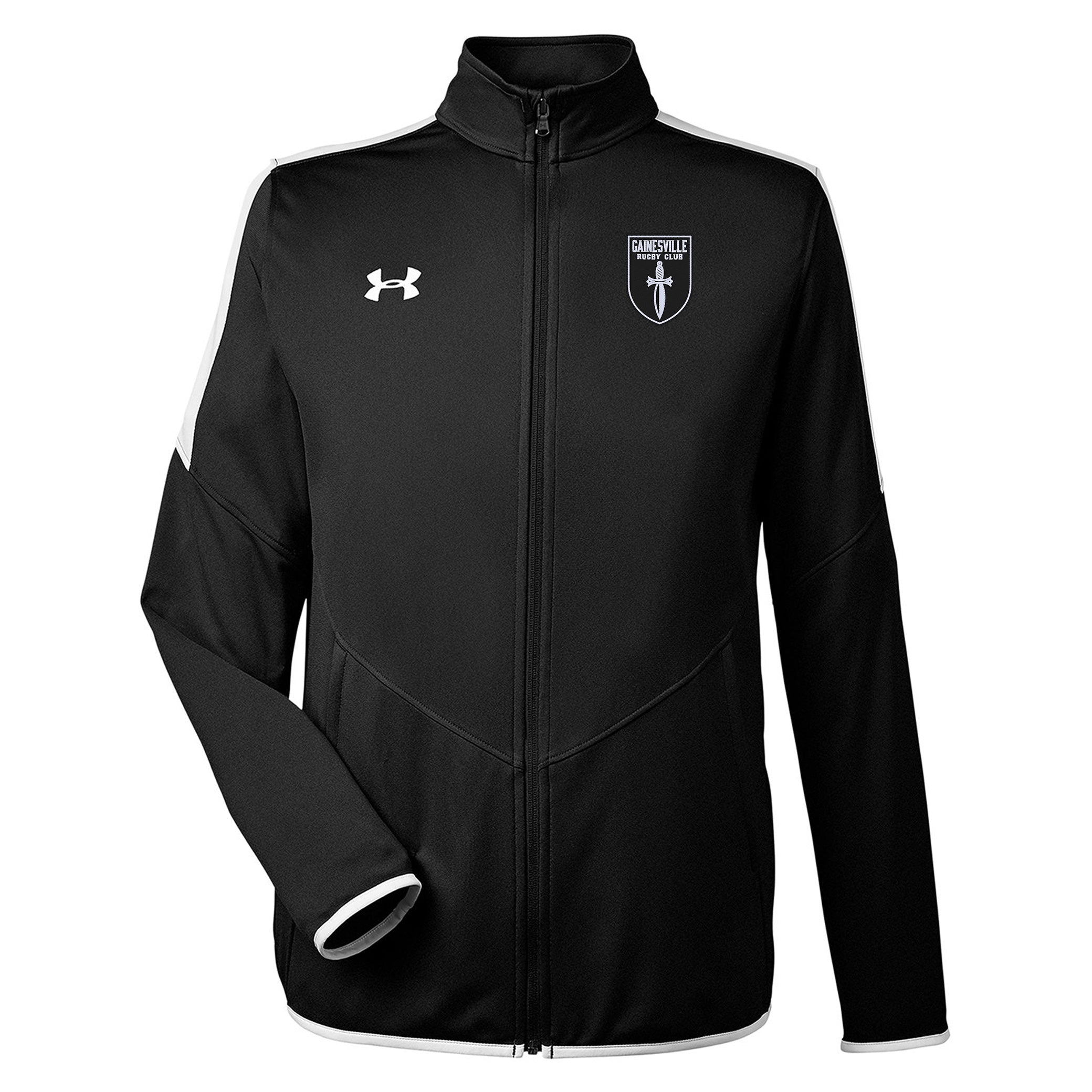 Gainesville Spartans RFC UA Rival Knit Jacket - Men's Athletic Pullover for Rugby & Casual Wear - Perfect for Training, Games & Everyday Style