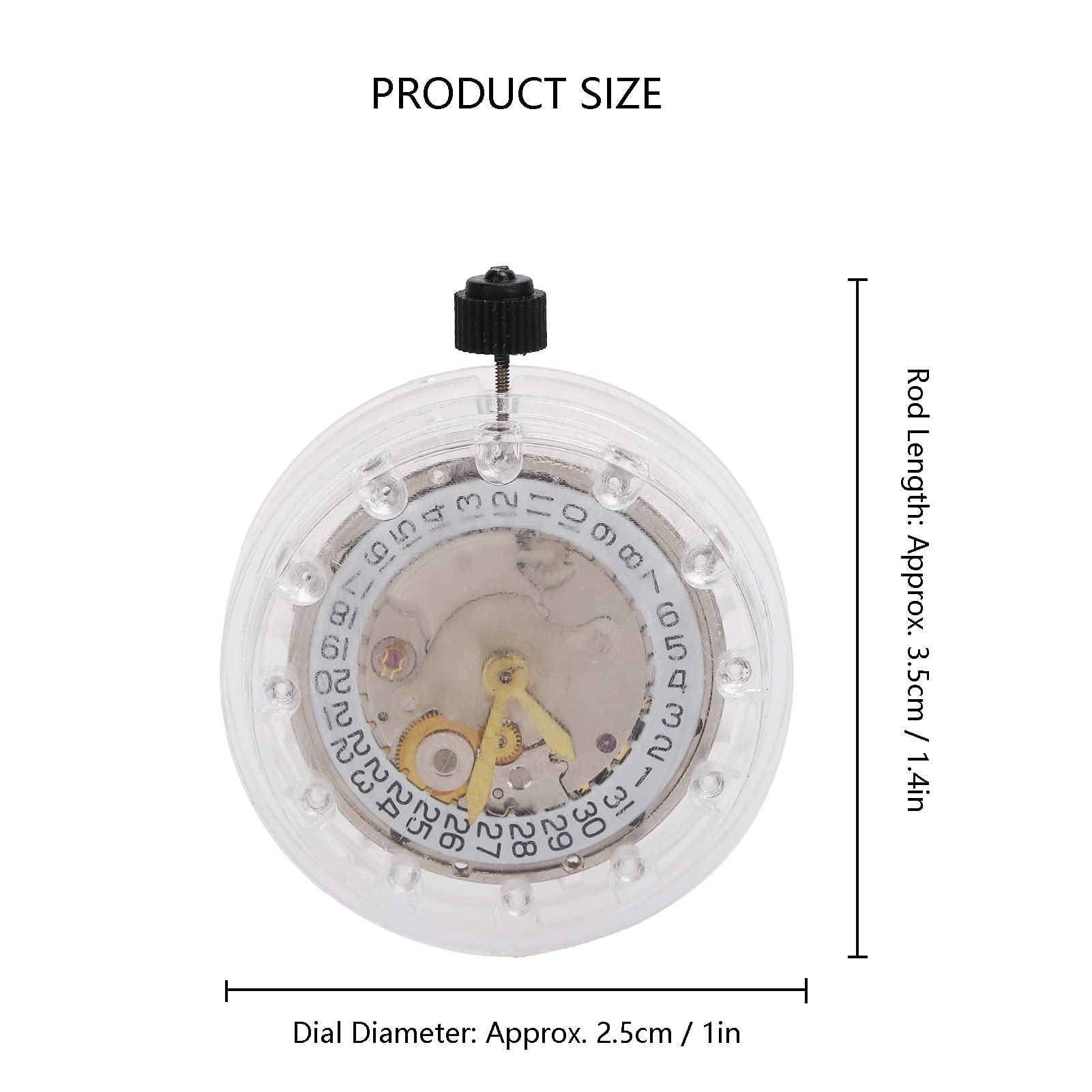 High-Quality Alloy Mechanical Watch Movement - Professional Replacement for Watch Repair & Shops | Perfect for Watchmakers, DIY Enthusiasts & Jewelry Stores