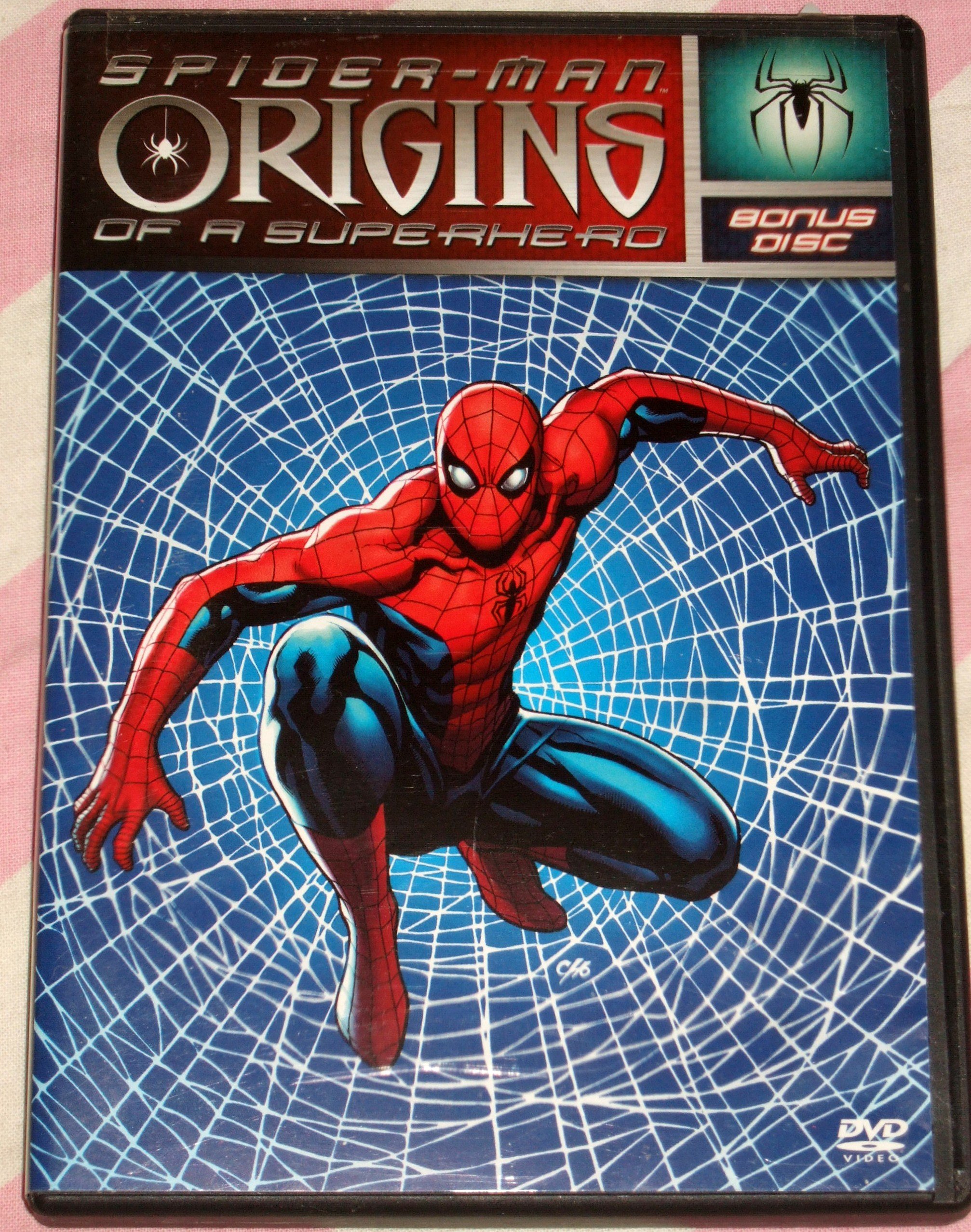 Spider-Man Origins of A Superhero DVD - Explore the Black Suit Origin Story | Marvel Superhero Movie Collection | Perfect for Marvel Fans & Movie Night Gifts