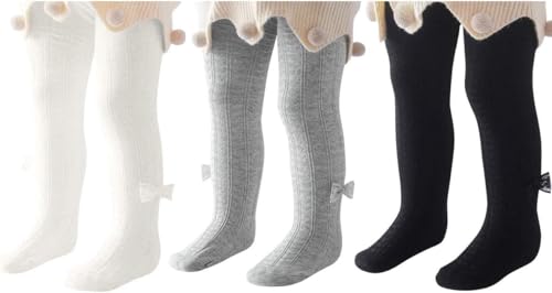 3 Pack Black White Grey