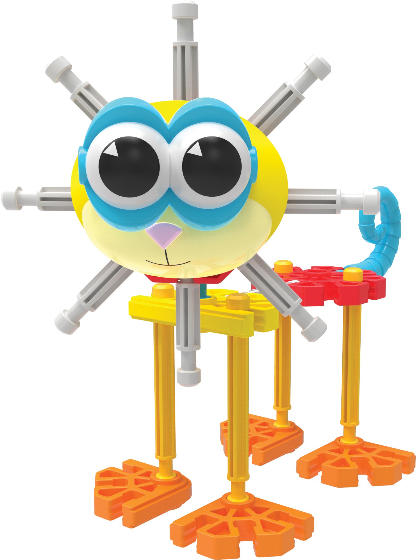 K'NEX 85701 Oodles of Pals Building Set - 116-Piece Educational Construction Toy for Kids Ages 3+ | STEM Learning, Creative Play & Fine Motor Skills Development | Perfect for Preschoolers, Birthday Gifts & Classroom Activities