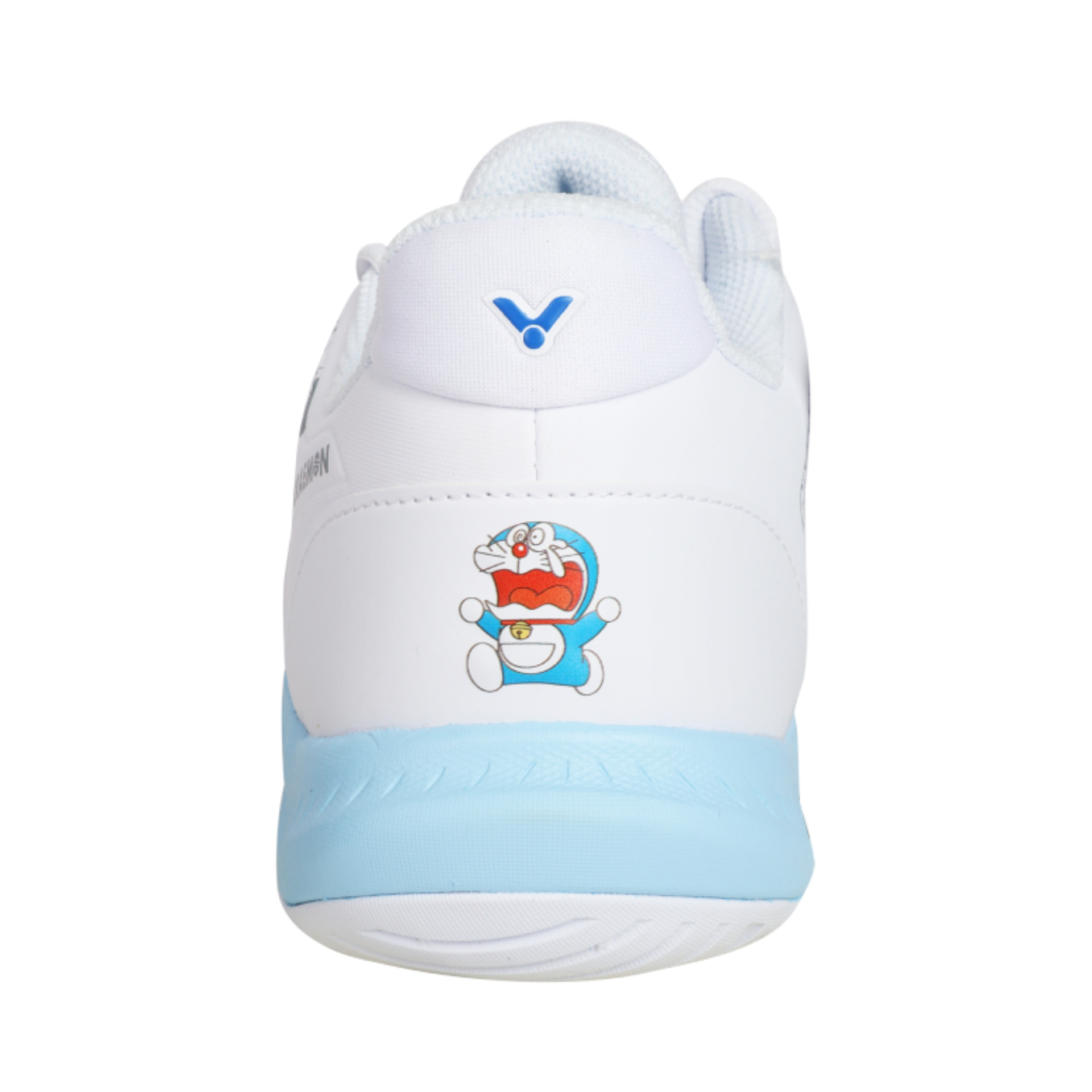 Victor X Doraemon P DRM A Indoor Court Shoes for Badminton & Volleyball - Lightweight Non-Slip Sneakers [Bright White] - Perfect for Gym, Sports & Casual Wear