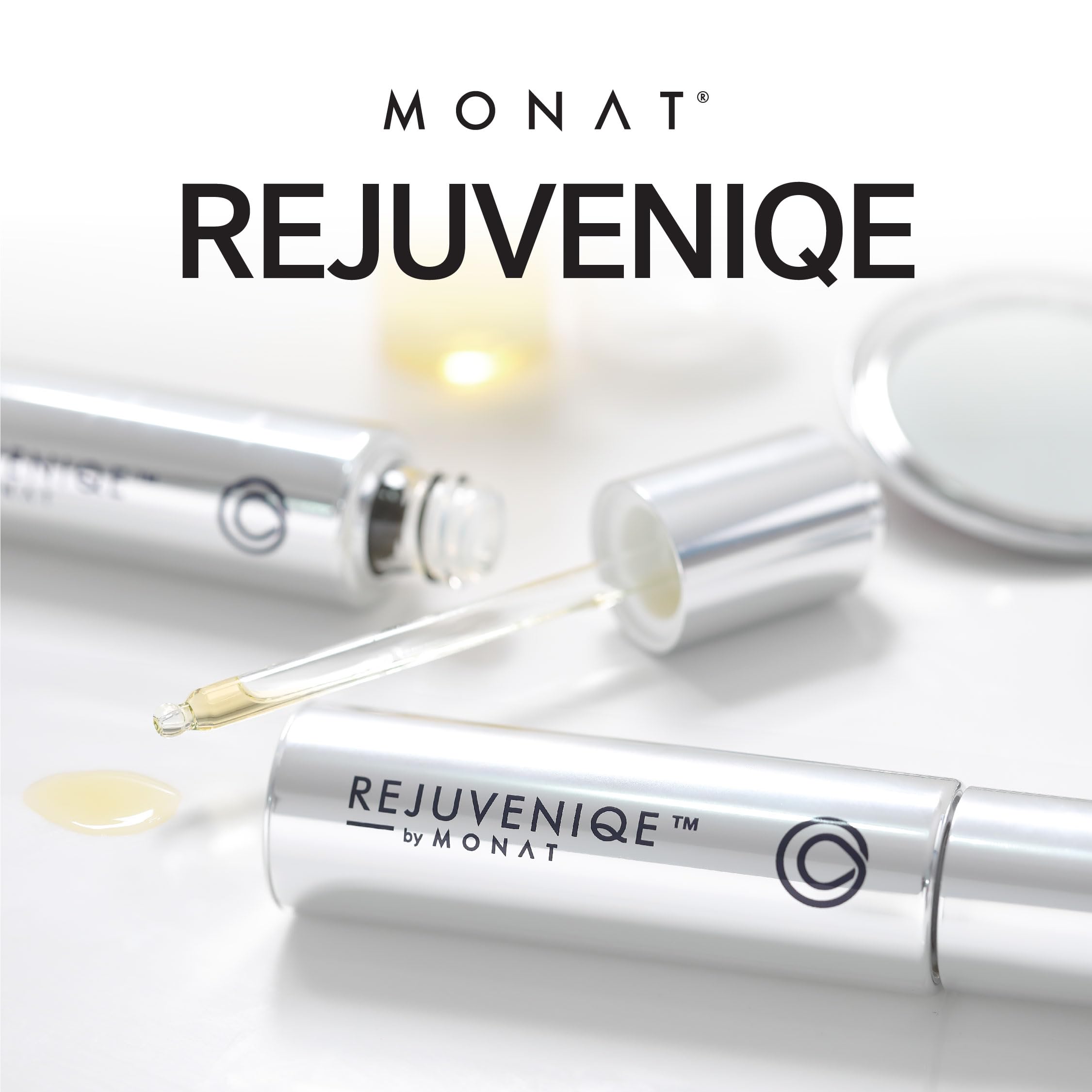 MONAT REJUVENIQE Oil – Multipurpose Hair & Skin Treatment with 13+ Natural Plant & Essential Oils – Hydrates, Strengthens, Reduces Frizz & Boosts Shine – 30ml (1.0 fl oz) – Perfect for Dry Hair, Split Ends & Skin Hydration – Great for Daily Use & Travel