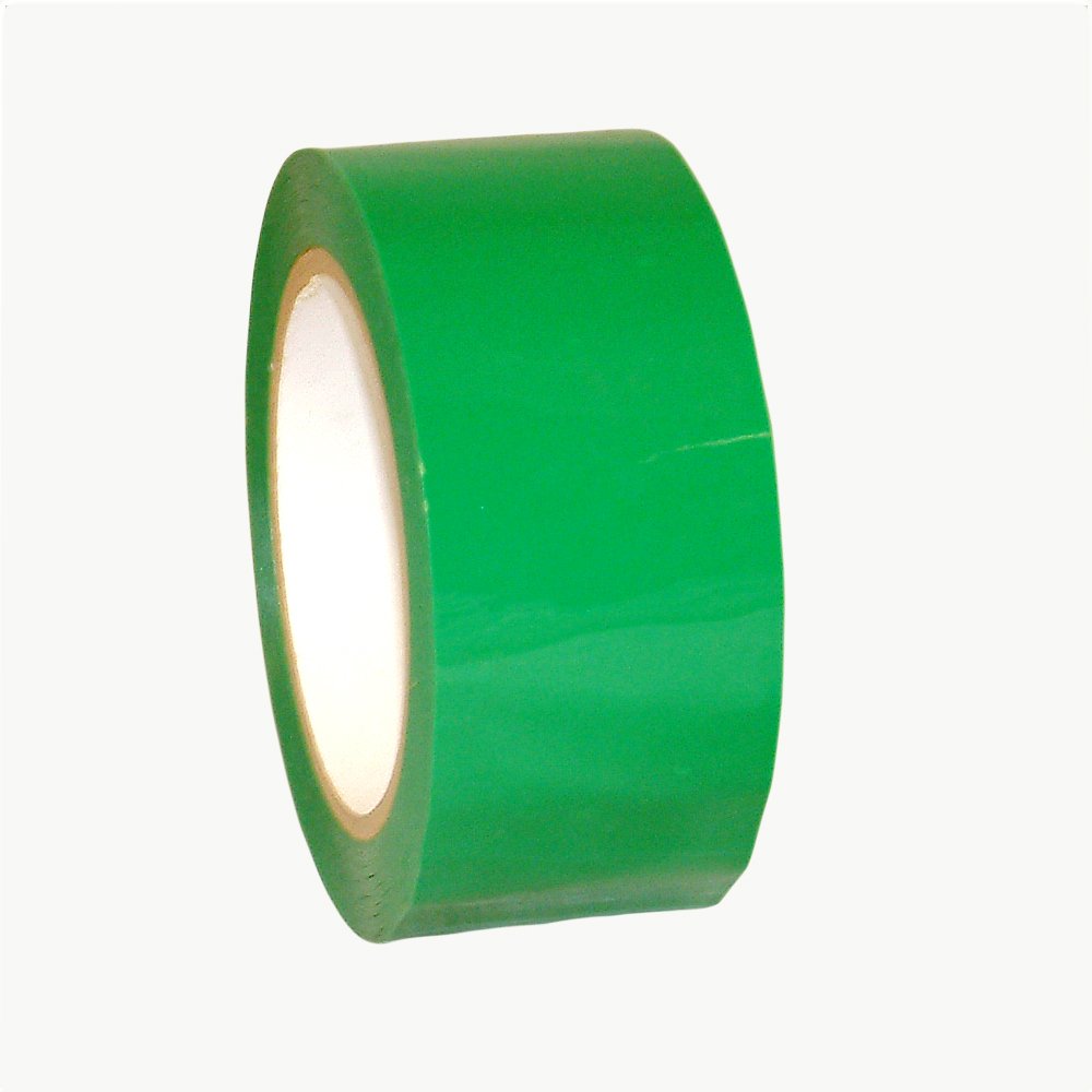 Premium JVCC OPP-26C Colored Packaging Tape - 2 Inch (48mm) x 72 Yards, Green - Heavy Duty Shipping, Moving & Storage Supplies for Box Sealing & Gift Wrapping