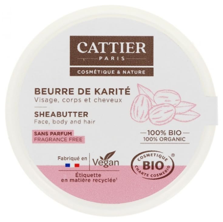 100% Organic Shea Butter - 100g Pure & Natural for Skin & Hair Care - Moisturizing, Healing & Nourishing - Perfect for Dry Skin, Eczema & DIY Beauty Products