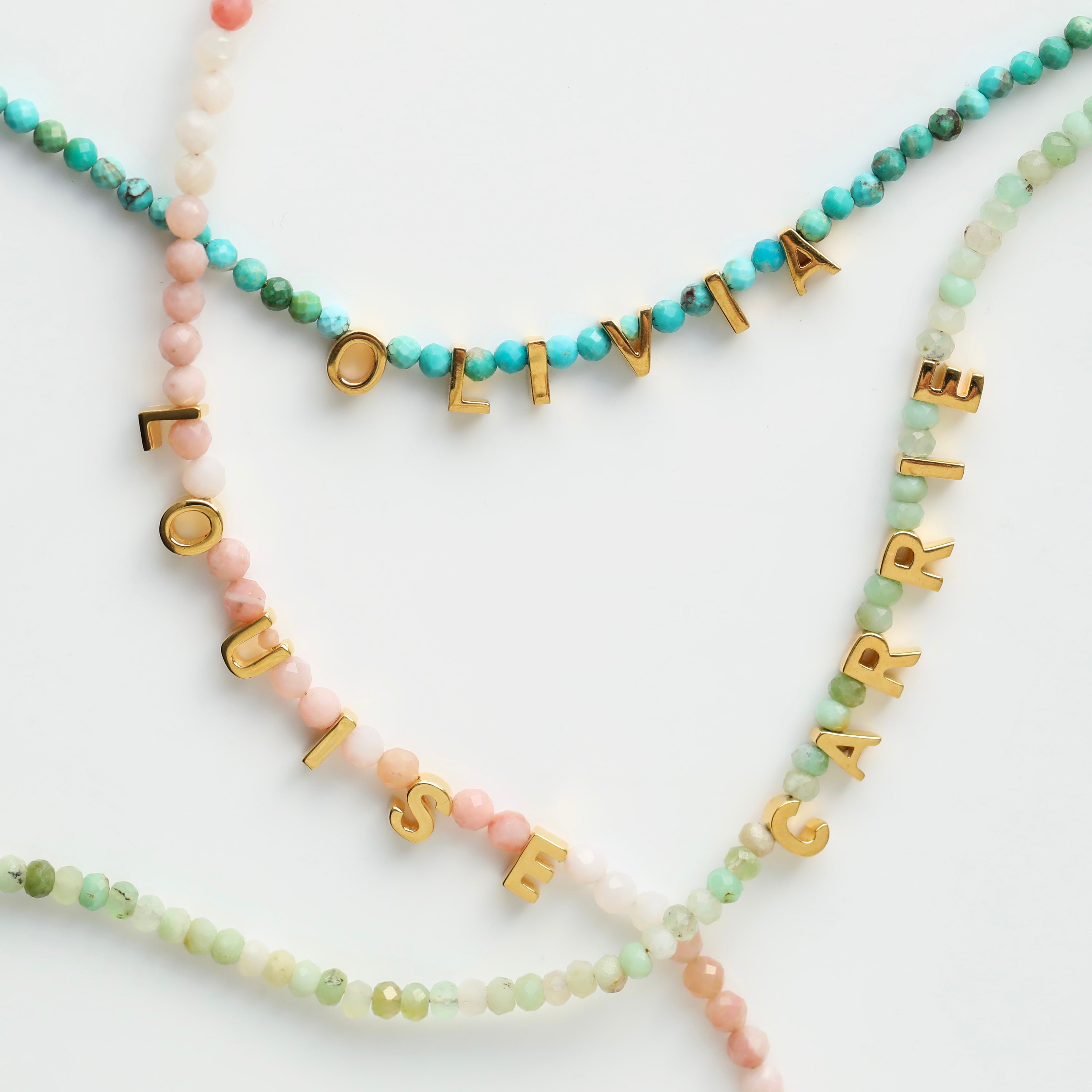 Custom Personalized Chrysoprase Necklace for Women - Handmade Birthstone Jewelry Gift for Mom, Wife, Daughter - Perfect for Birthdays, Anniversaries & Special Occasions