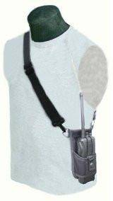 SSRH 500 Tactical Shoulder Strap Radio Holster - Durable Nylon Pouch for Two-Way Radios, Walkie Talkies & Communication Devices - Perfect for Security, Construction & Outdoor Adventures