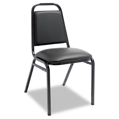 Alera® Padded Steel Stacking Chair - Heavy Duty 250 lb Capacity, 18.5