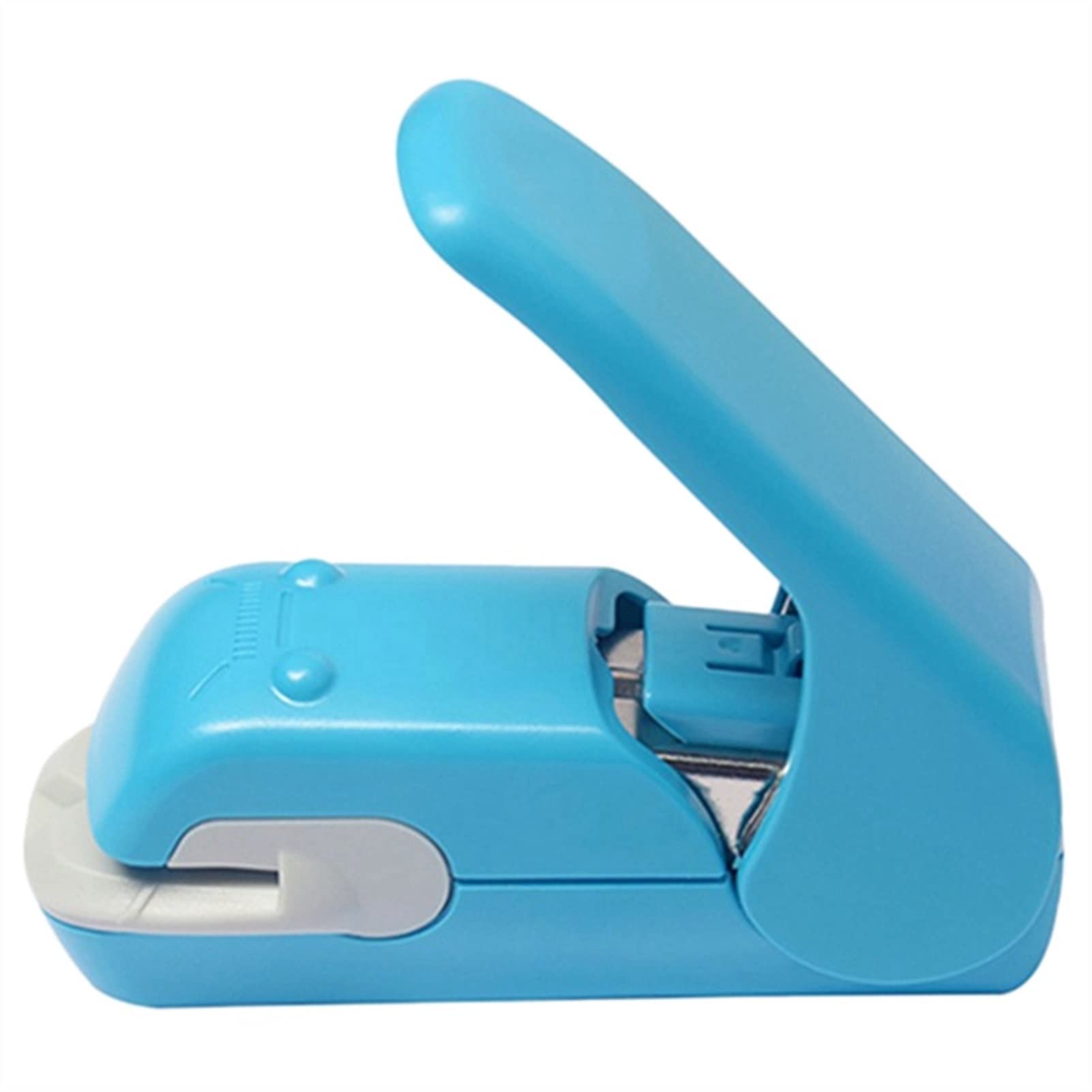 XIAOSAKU Mini Portable Stapler - Blue Handheld Desktop Stapler for Home, Office, School & Travel | Perfect for Paperwork, Crafting & Document Organization
